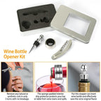 3-Piece Set: Corkscrew Bottle Opener Set