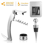 3-Piece Set: Corkscrew Bottle Opener Set