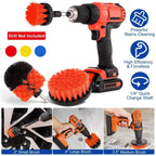 3-Piece Set: Drill Brush Power Scrubber