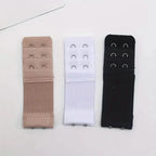 3-Pieces: Adjustable 2-Hook Bra Strap Extenders