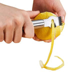 3-Pieces: Lemon Grater Stainless Steel Peeler