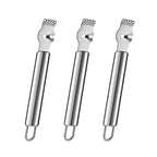 3-Pieces: Lemon Grater Stainless Steel Peeler