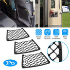3-Pieces: Mesh Pocket Seat Side Organizer