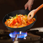 3-Pieces: Pre-Seasoned Cast Iron Skillet