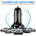3-Port LED Car Charger