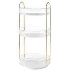 3-Tier 360¬∞ Spinning Rotating Makeup Organizer