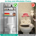 3-Tier Bathroom Over the Toilet Storage Shelf