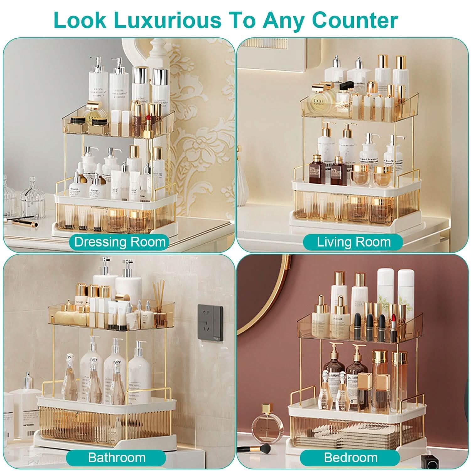 3-Tier Make Up Organizer