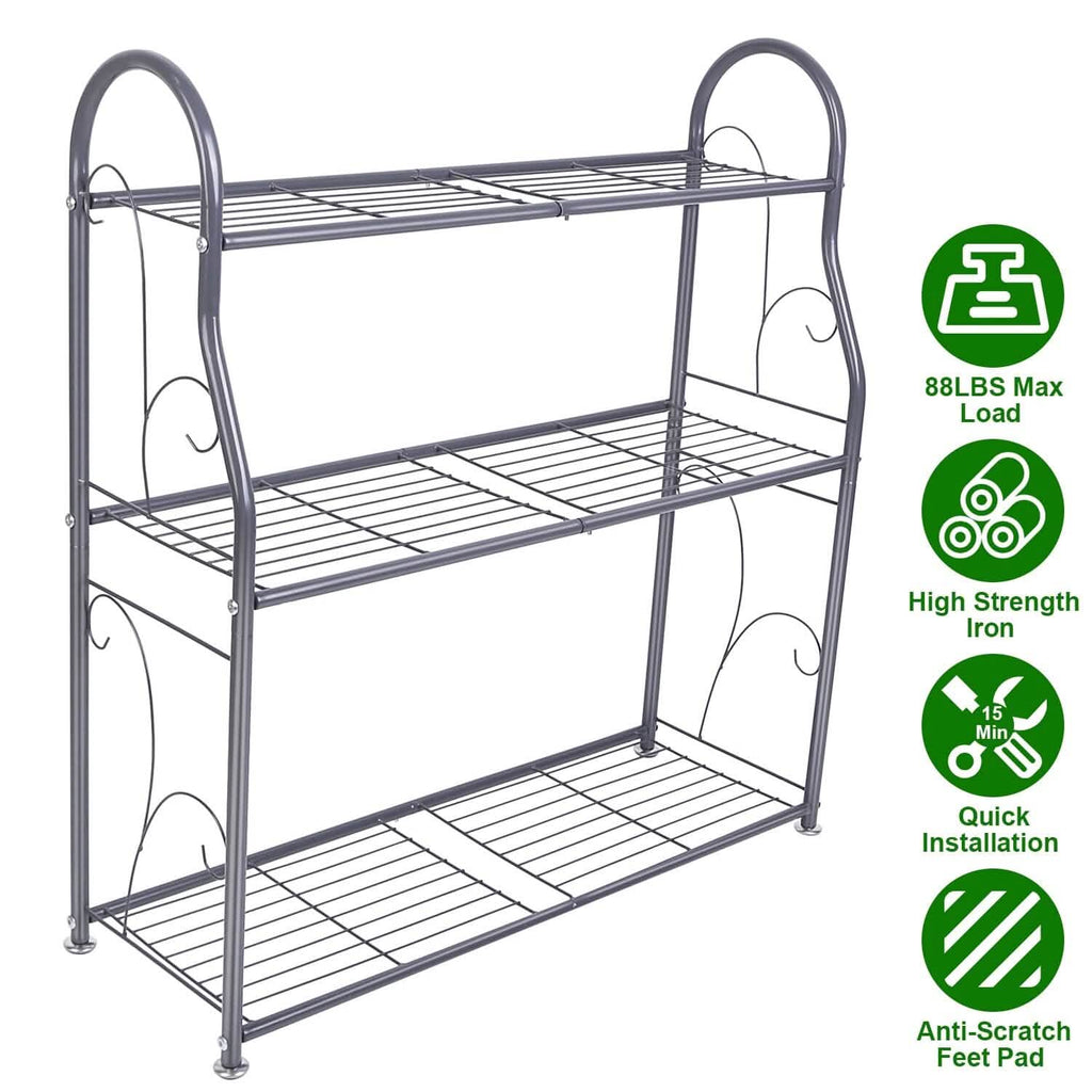 3-Tier Plant Stand Shelf Display Rack