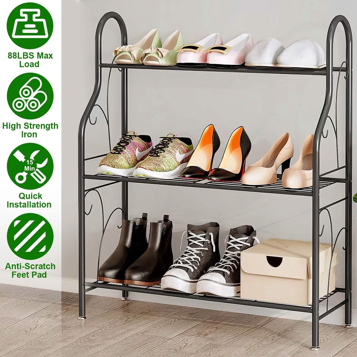 3-Tier Plant Stand Shelf Display Rack