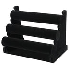 3-Tier Velvet Jewelry Stand
