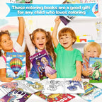 30-Pack: Children's Mini Coloring Book Set