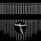 30-Pieces: Self-Threading Random Sizes Needles with Wooden Storage Tube