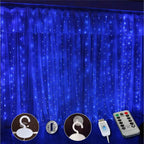 300 LED Curtain Fairy Lights
