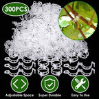 300-Pieces: Garden Plant Support Clips