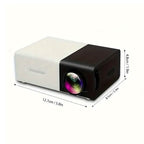 3000+ Lumens HD Mini Projector with Remote