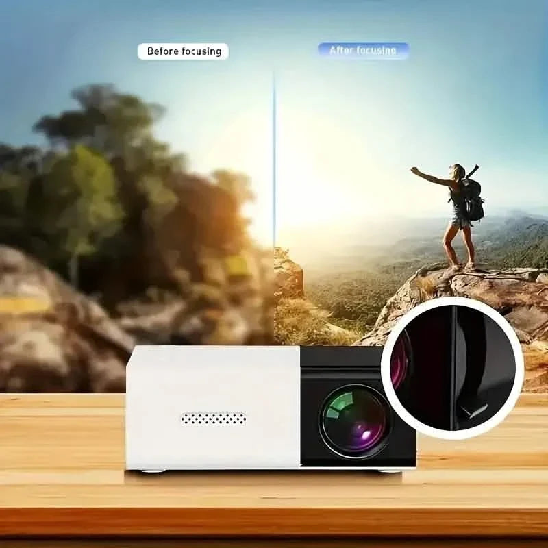 3000+ Lumens VividView Mini HD Projector