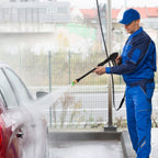 3000PSI Pressure Washer Gun Car Foam Sprayer with Jet Wand 5 Nozzle Tips M22-14 Connector