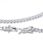 3.15ct. Round Cut Diamond Tennis Bracelet In 14k White Gold