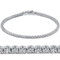 3.15ct. Round Cut Diamond Tennis Bracelet In 14k White Gold