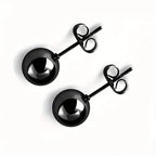 Stainless Steel Hypoallergenic Ball Shaped Stud Earrings