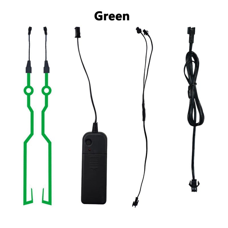 Motorcycle Helmet Light LED DIY Helmet LED Light Motorbike Reflective Strips