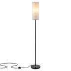 3200K Warm Yellow Light Modern Standing Lamp with Foot Switch 6W Bulb