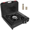 3300W Portable Camping Stove Butane Canister Dual Fuel Burner