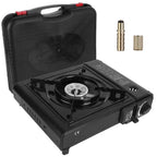 3300W Portable Camping Stove Butane Canister Dual Fuel Burner