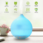 330ml Cool Mist Humidifier with 7 Color LED Lights