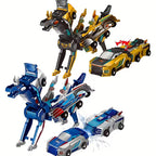 Car & Transforming Dinosaur Toy – Crash-Proof Manual