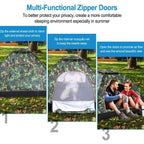 3/4 Person Instant Pop Up Dome Tent