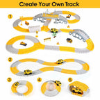 340-Piece: Construction Race Track Toy Set