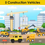 340-Piece: Construction Race Track Toy Set