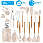 35-Pieces: Kitchen Cooking Utensils Set
