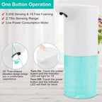 350 ML/14 Oz Automatic Foam Soap Dispenser