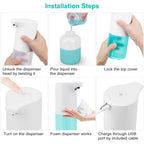350 ML/14 Oz Automatic Foam Soap Dispenser