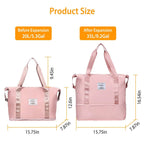35L/9.2Gal Shoulder Travel Duffle Bag with Luggage Sleeve