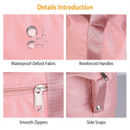 35L/9.2Gal Shoulder Travel Duffle Bag with Luggage Sleeve