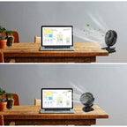 360 Degree Clip On Fan Quiet Rechargeable