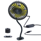 360 º Rotatable Car Cooling Fan with 3 Speeds