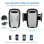 360° Dual USB Smartphone Mounting Car Charger
