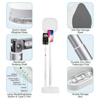360° Rotatable Dual Phone Holder with Rechargeable Wireless Remote V8