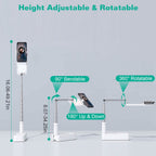 360° Rotatable Extendable Selfie Stand Phone Holder