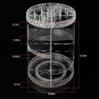 360° Rotating Make Up Organizer