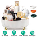360¬∞ Spinning Perfume Cosmetic Storage Tray 22Lbs Load