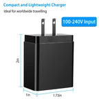 36W USB C 4-Port Fast Charger