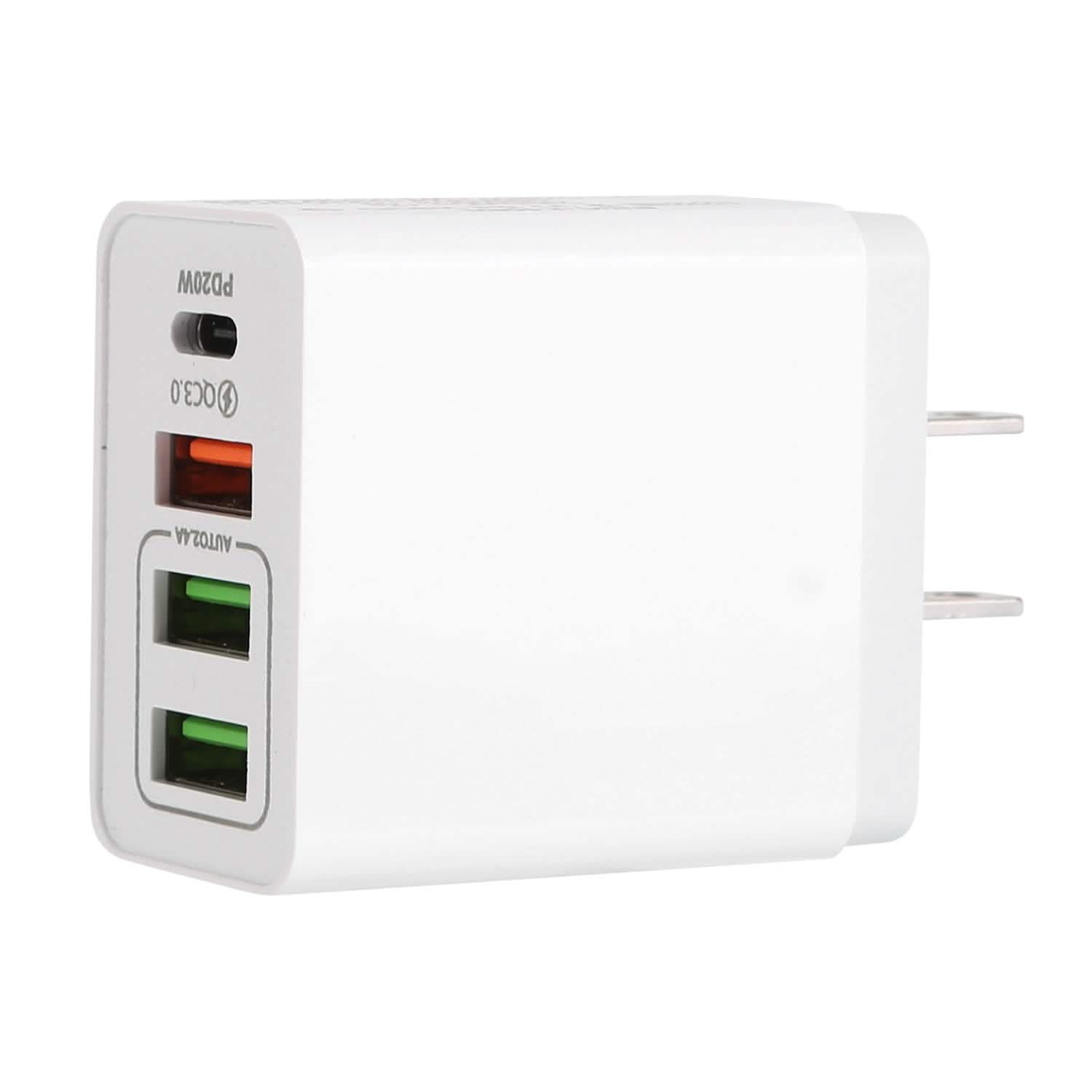 36W USB C 4-Port Fast Charger