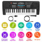 37 Keys Digital Music Electronic Keyboard Instrument with Microphone
