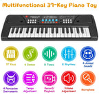 37 Keys Digital Music Electronic Keyboard Instrument with Microphone